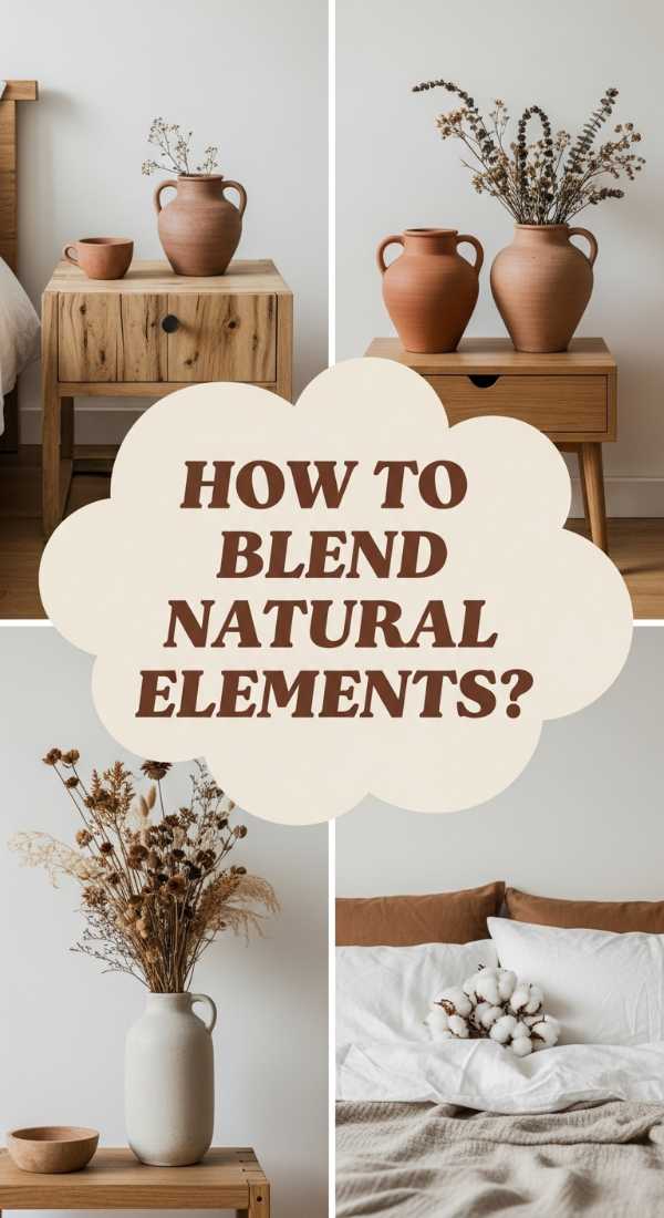 How To Blend Natural Elements For An Earthy Vibe 69e32433afec9