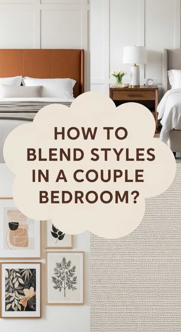 How To Blend Styles In A Couple Bedroom For Harmony 69edf95d0f64d
