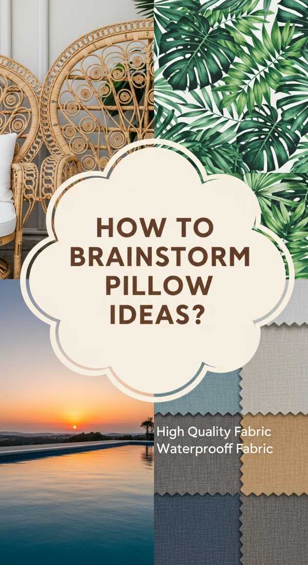 How To Brainstorm Creative Pillow Ideas For An Outdoor Lounge 69e2709dbfacf