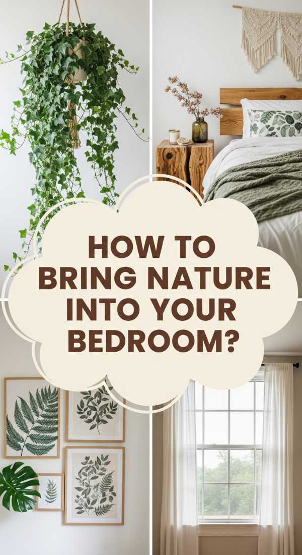 How to Bring Nature Into Your Bedroom for Natural Vitality