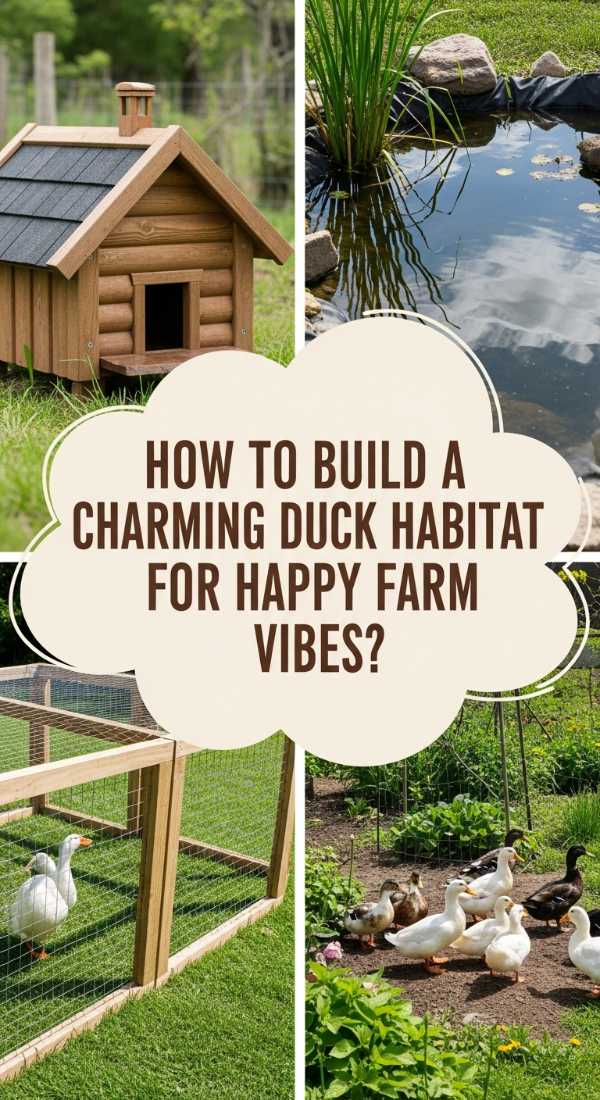 How To Build A Charming Duck Habitat For Happy Farm Vibes 69edfdc45c4be