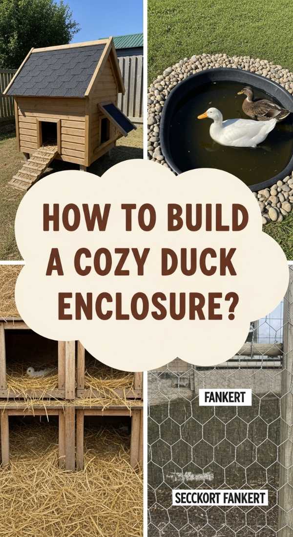 How To Build A Cozy Duck Enclosure For Happy Backyard Pets 69ef139f8de99