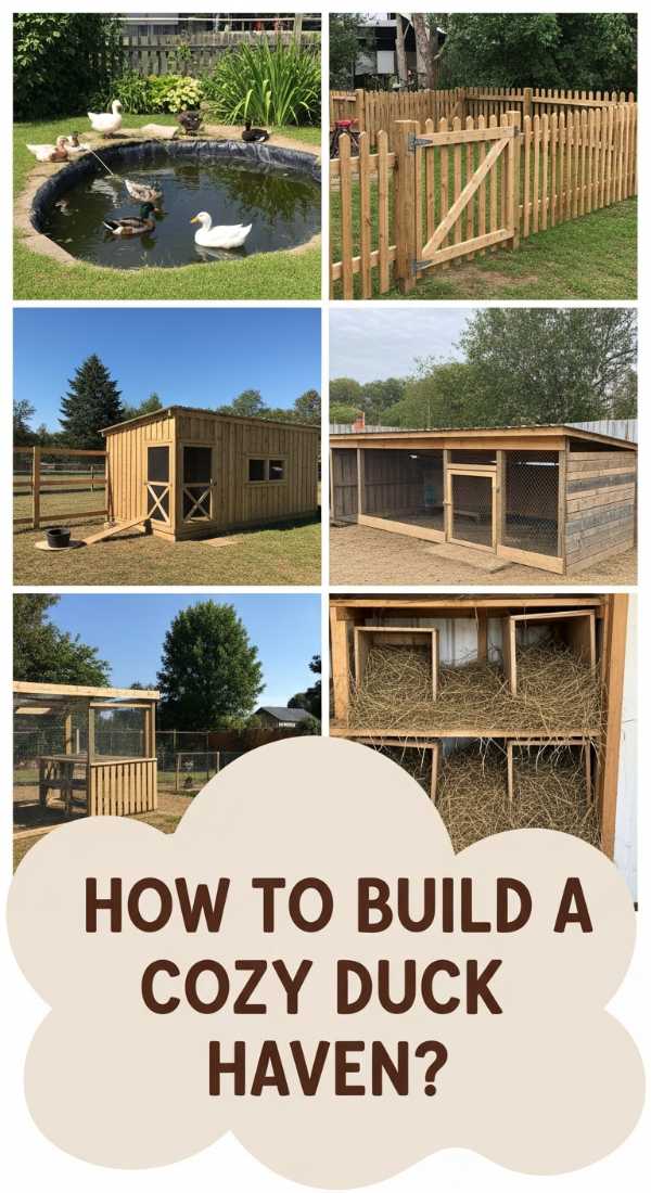 How To Build A Cozy Duck Haven For Happy Backyard Poultry 69f235020a432
