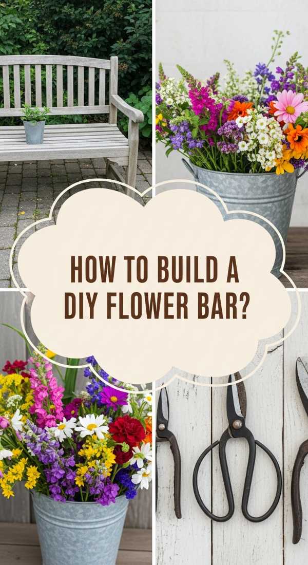 How To Build A Diy Flower Bar For A Whimsical Garden Party 69f08060bf3b0