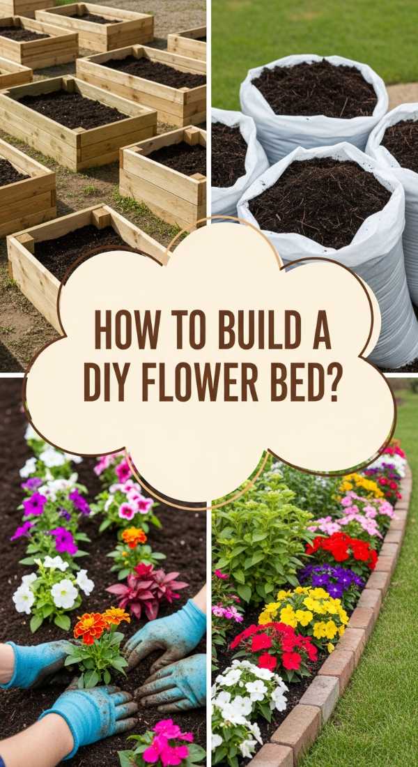 How To Build A Diy Flower Bed For Your Dream Garden 69df1db43772c