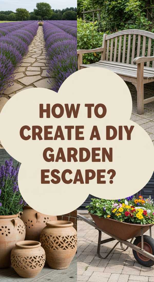 How To Build A Diy Garden Sanctuary For Peaceful Outdoor Living 69edf973dd820