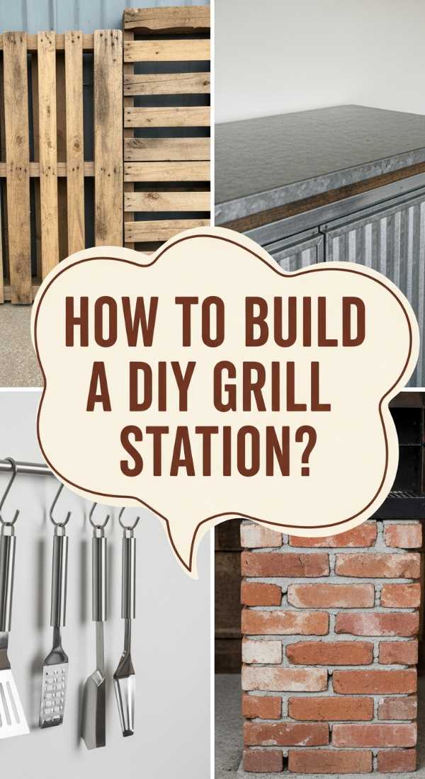 How to Build a DIY Grill Station for Cheap Outdoor Entertaining