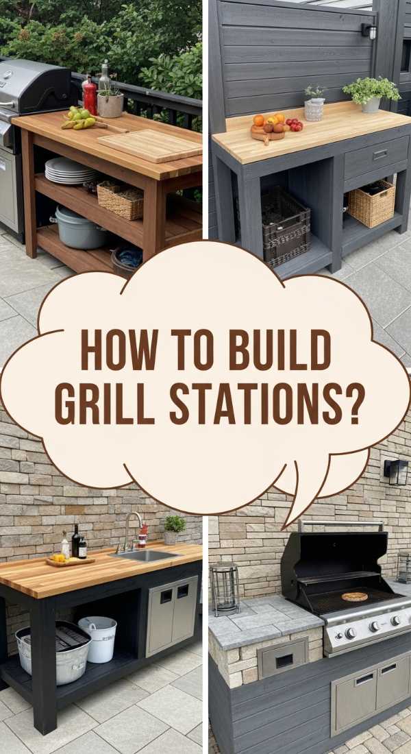 How To Build A Diy Grill Station For Easy Backyard Entertaining 69ef123385114