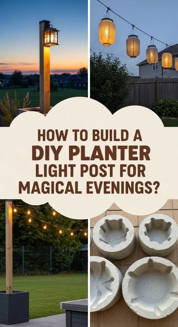How To Build A Diy Planter Light Post For Magical Outdoor Evenings 69ef13bd4968e