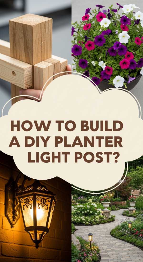 How To Build A Diy Planter Light Post For The Ultimate Curb Appeal 69e5ffa72c1a4