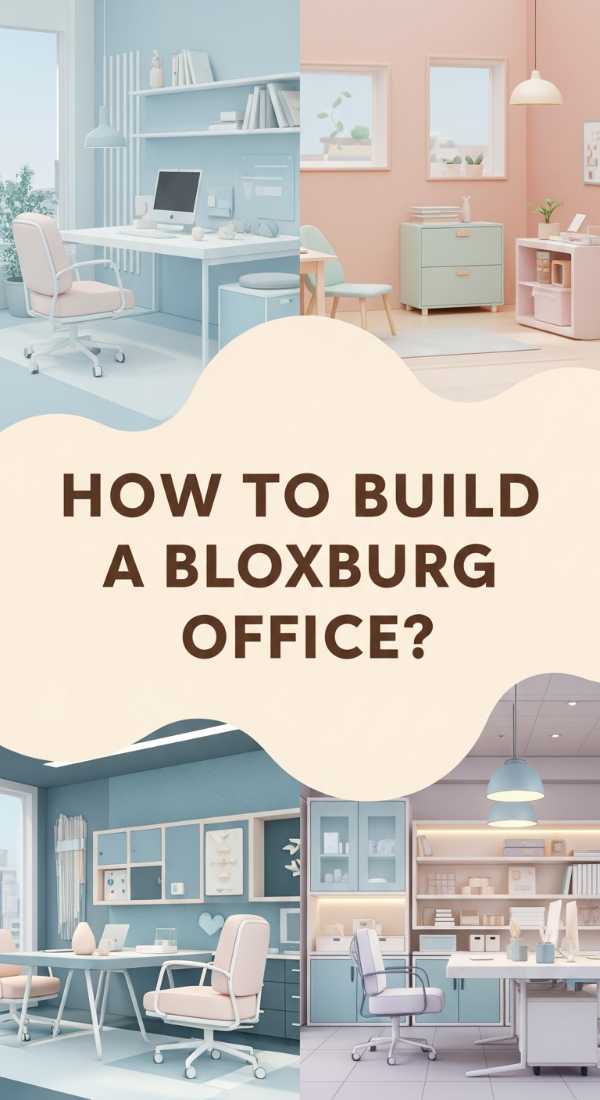 How To Build A Dreamy Bloxburg Office For Game Perfection 69f2f80fa81ae