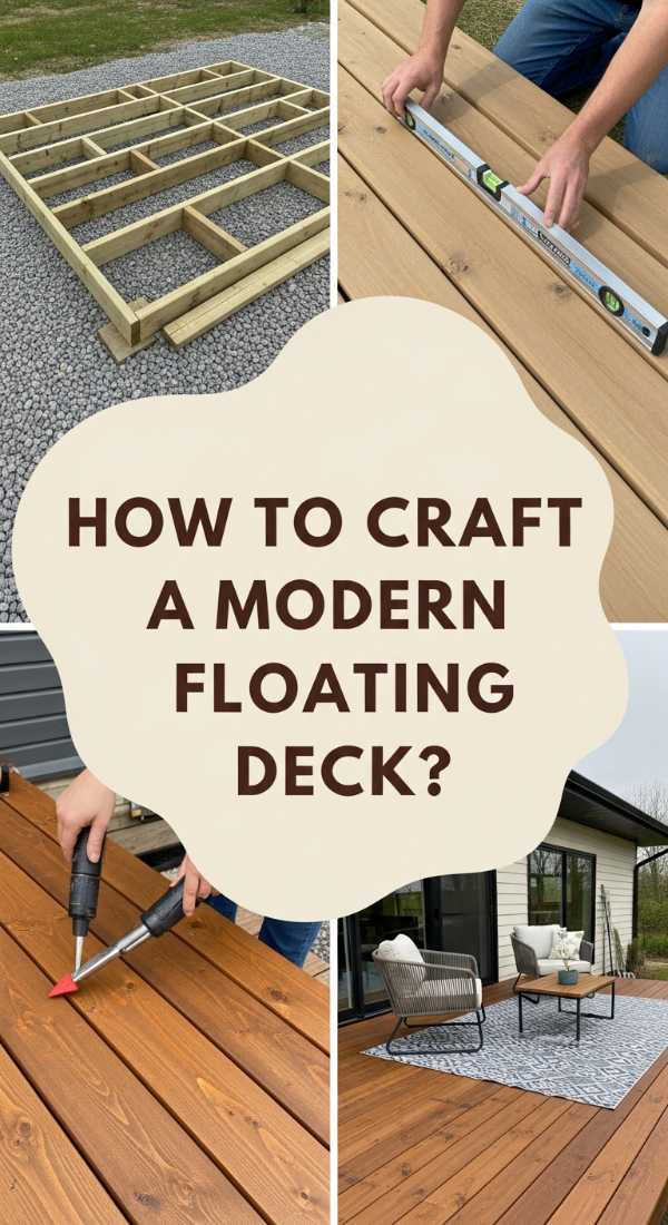 How To Build A Floating Deck For A Professional Backyard Makeover 69edfbfda6265