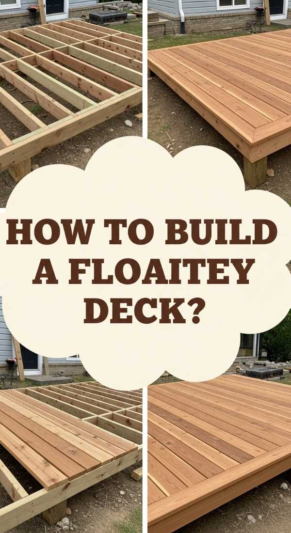 How To Build A Floating Deck For The Ultimate Backyard Retreat 69ef13b1b0337
