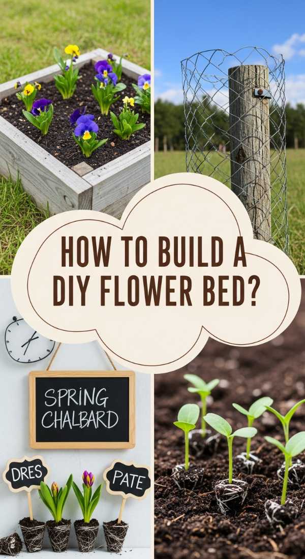 How To Build A Flower Bed For A Burst Of Seasonal Color 69f2f80441392