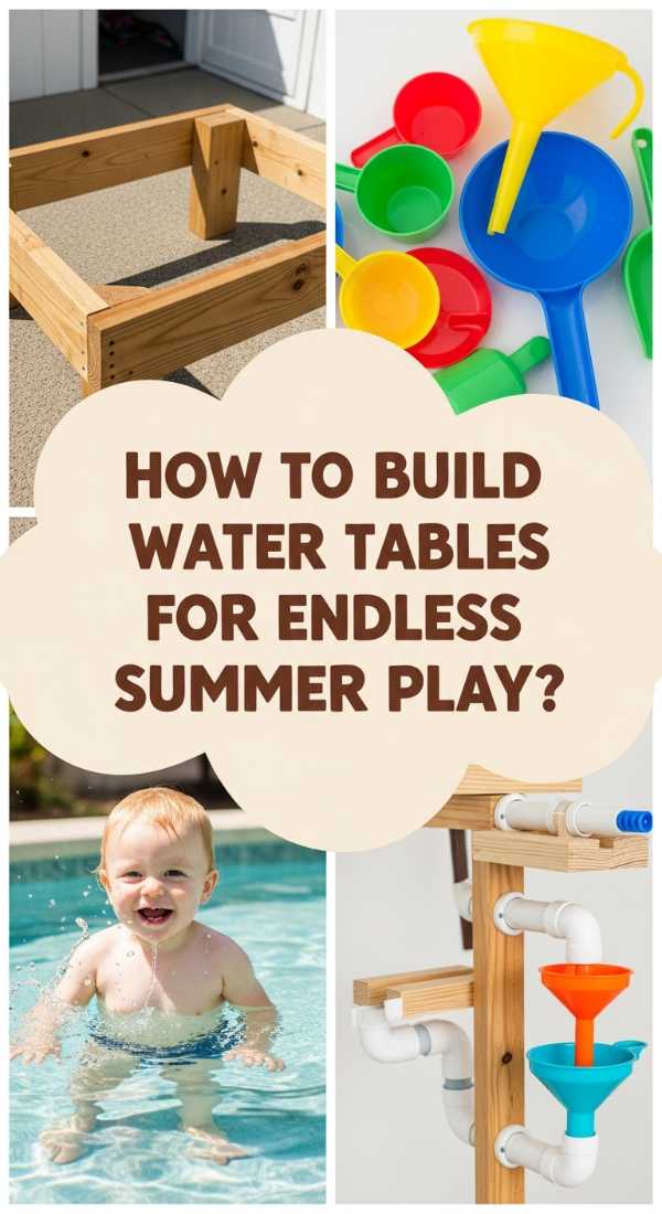 How To Build A Fun Water Table For Kids For Endless Summer Play 69edfddfd7e02