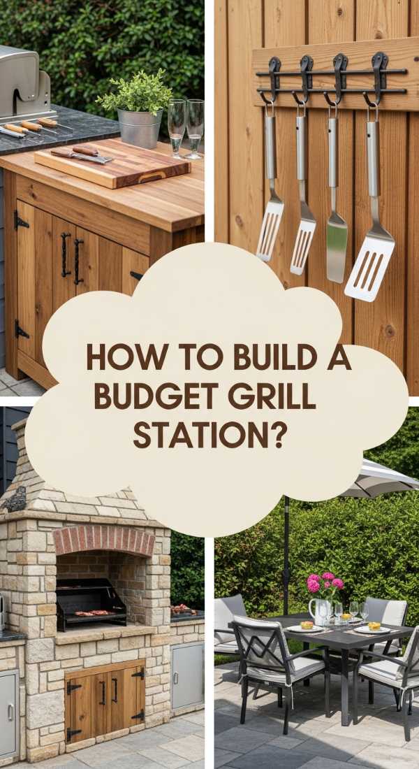 How To Build A Functional Diy Grill Station Cheap 69edfc091cb2e