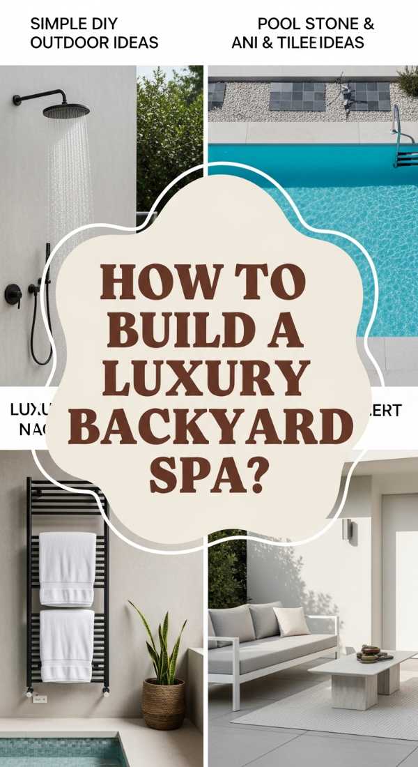 How To Build A Luxury Backyard Spa For The Ultimate Staycation 69edf96a2a9b3