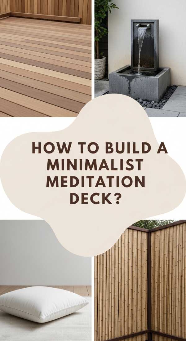 How To Build A Minimalist Meditation Deck For Ultimate Spiritual Wellness 69e4be019da80