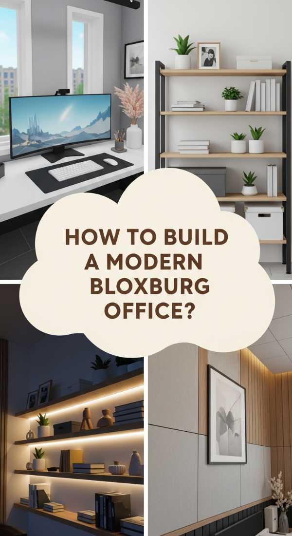 How To Build A Modern Bloxburg Office For An Aesthetic Lifestyle 69e9fb25da96f