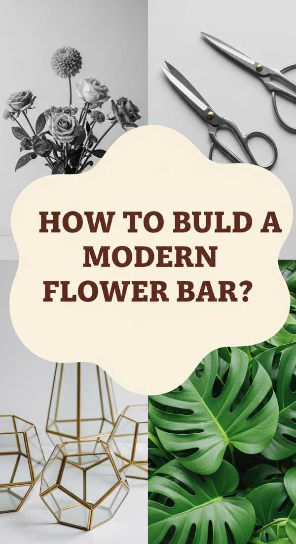 How To Build A Modern Flower Bar For A Chic Bridal Shower Aesthetic 69f07ee41d49a
