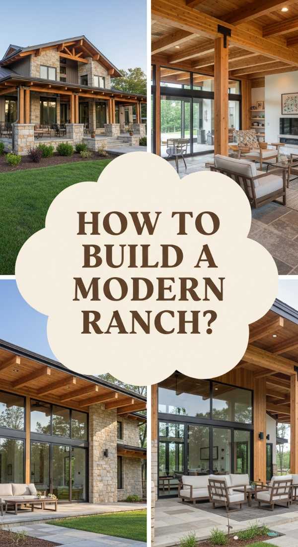 How To Build A Modern Ranch Home For Timeless Comfort 69f234e415278