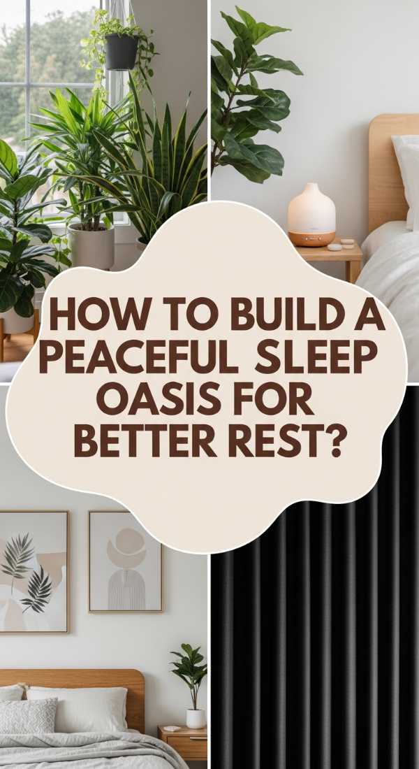 How To Build A Peaceful Sleep Oasis For Better Rest 69e5fe04ea281