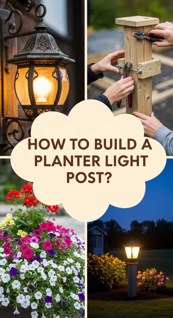 How To Build A Planter Light Post For A Magical Garden Glow 69e7227e3c1dd