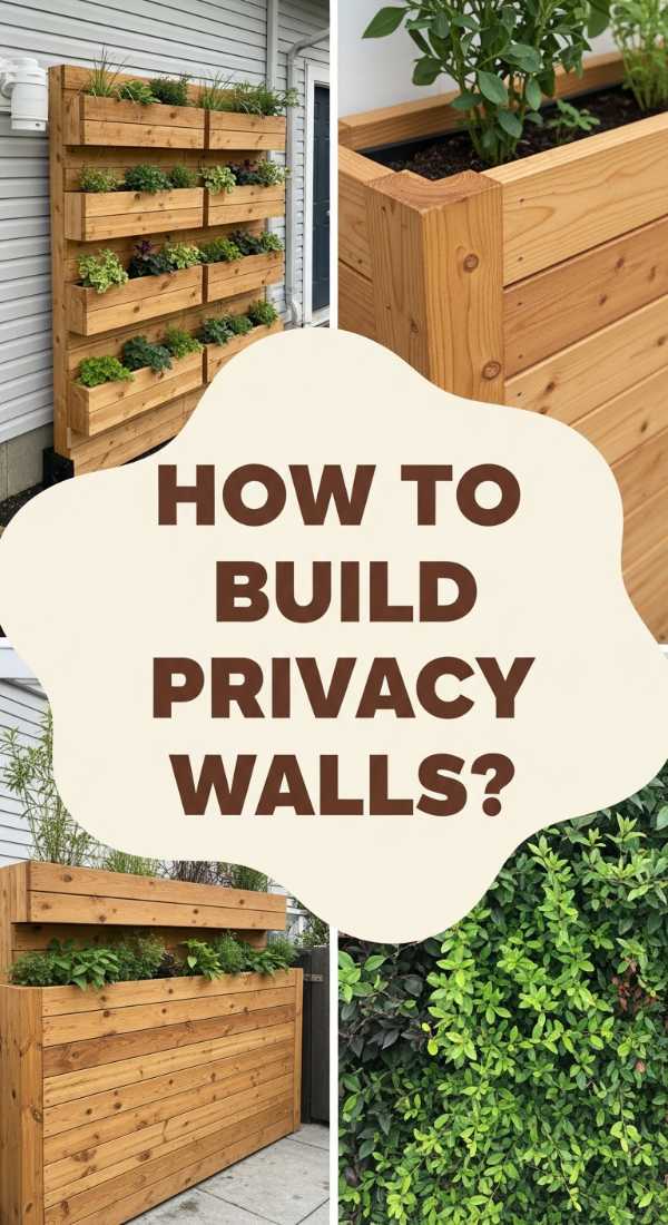 How To Build A Planter Privacy Wall For A Secluded Garden Retreat 69edfbf99ccb2