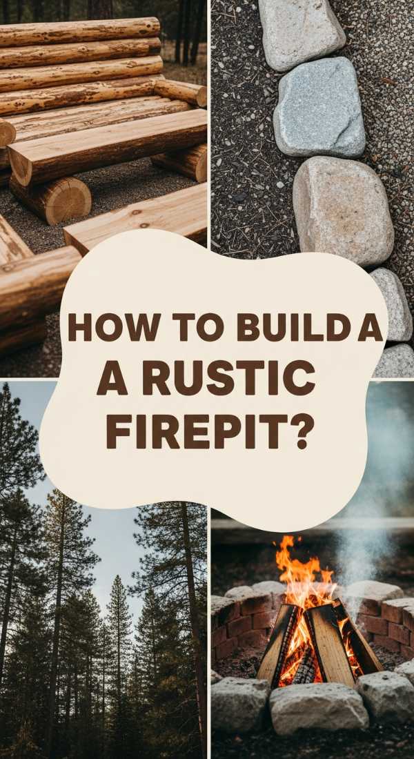 How To Build A Rustic Fire Pit For Authentic Cabin Vibes 69f081fca621a