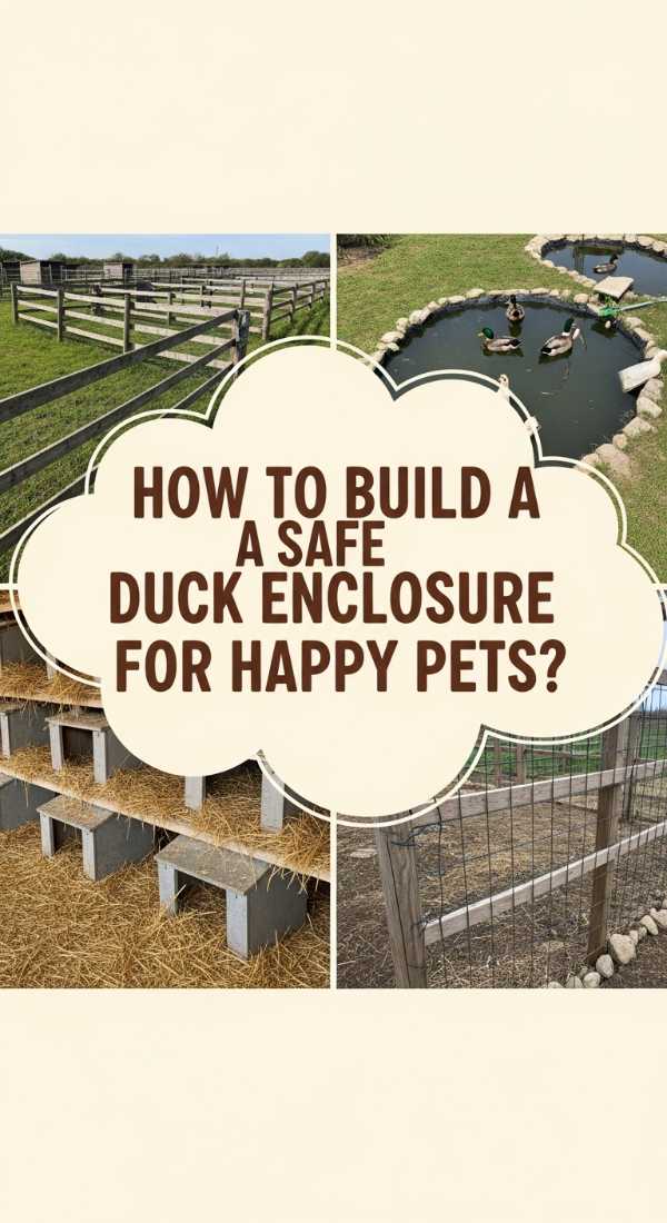 How To Build A Safe Diy Duck Enclosure For Happy Backyard Pets 69dde8c8f2196