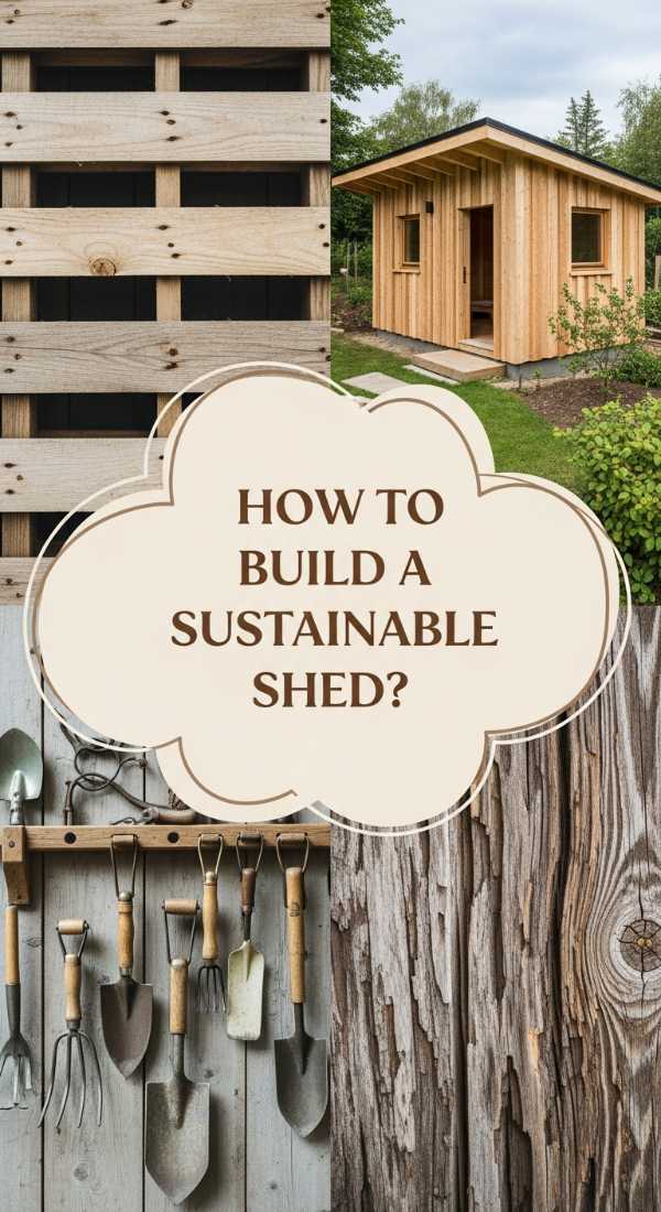 How To Build A Sustainable Garden Shed For Organized Storage 69ef13b58f266