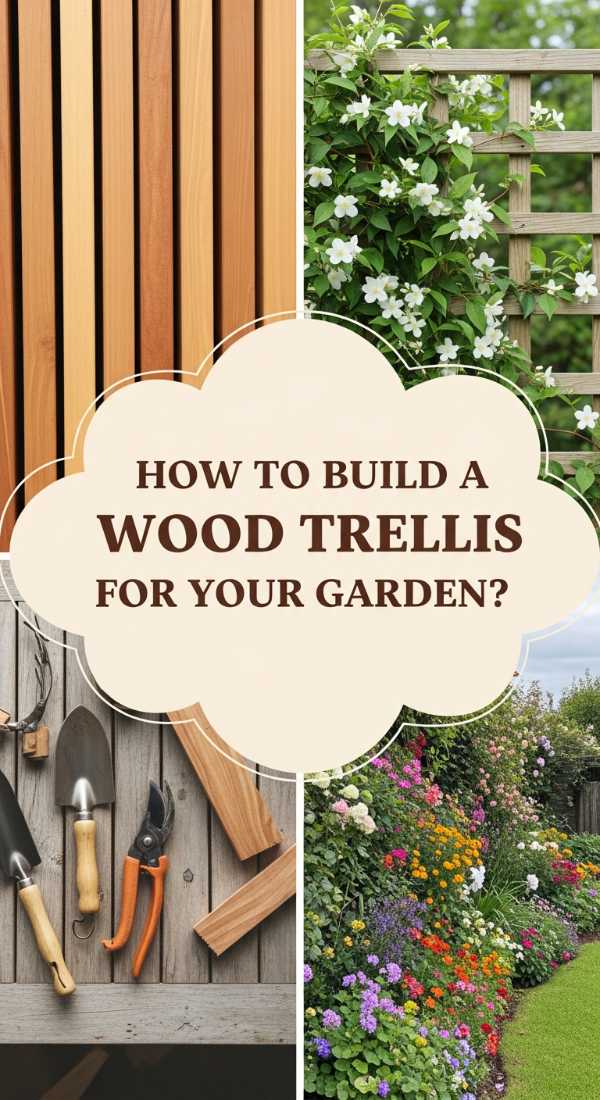 How To Build A Wood Trellis For A Lush Secret Garden 69ef139b8647c