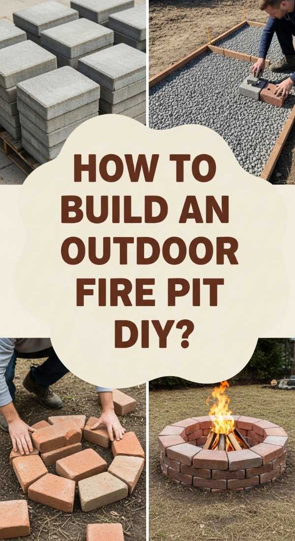 How To Build An Outdoor Fire Pit Diy For An Affordable Garden Glow Up 69f07f0546057