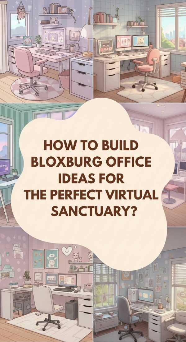 How To Build Bloxburg Office Ideas For The Perfect Virtual Sanctuary 69ef17159d0f2