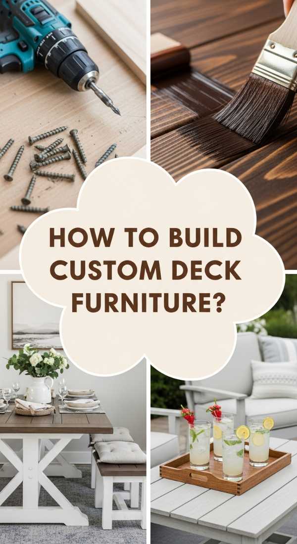 How To Build Custom Deck Furniture For Your Relaxing Backyard Retreat 69ecaedb1be77