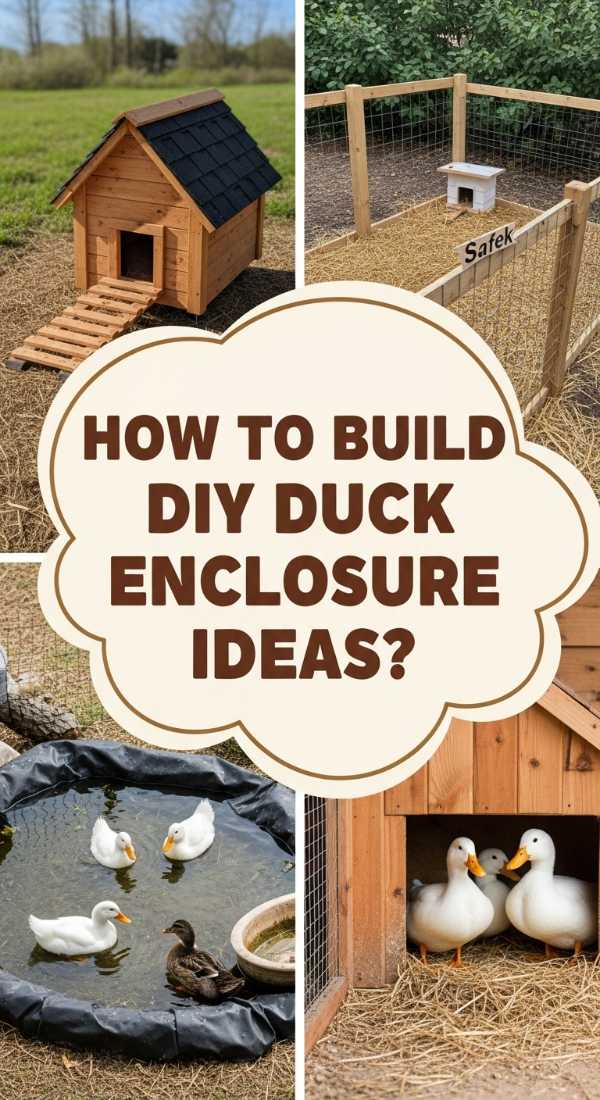 How To Build Diy Duck Enclosure Ideas For A Happy Feathered Family 69ef13aeef8f5