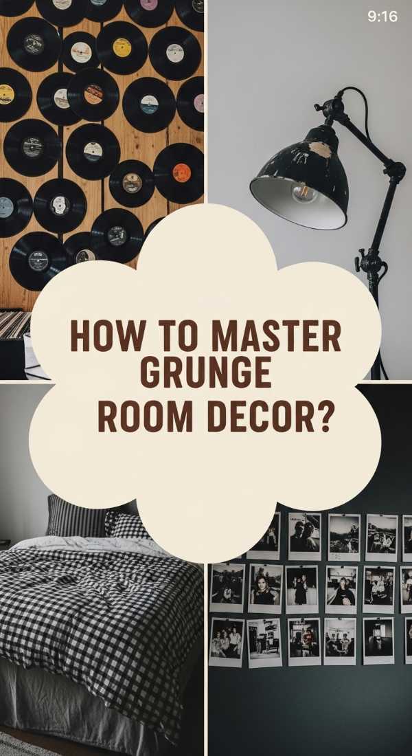 How To Build Grunge Room Decor For Edgy Appeal 69df1e81931a3