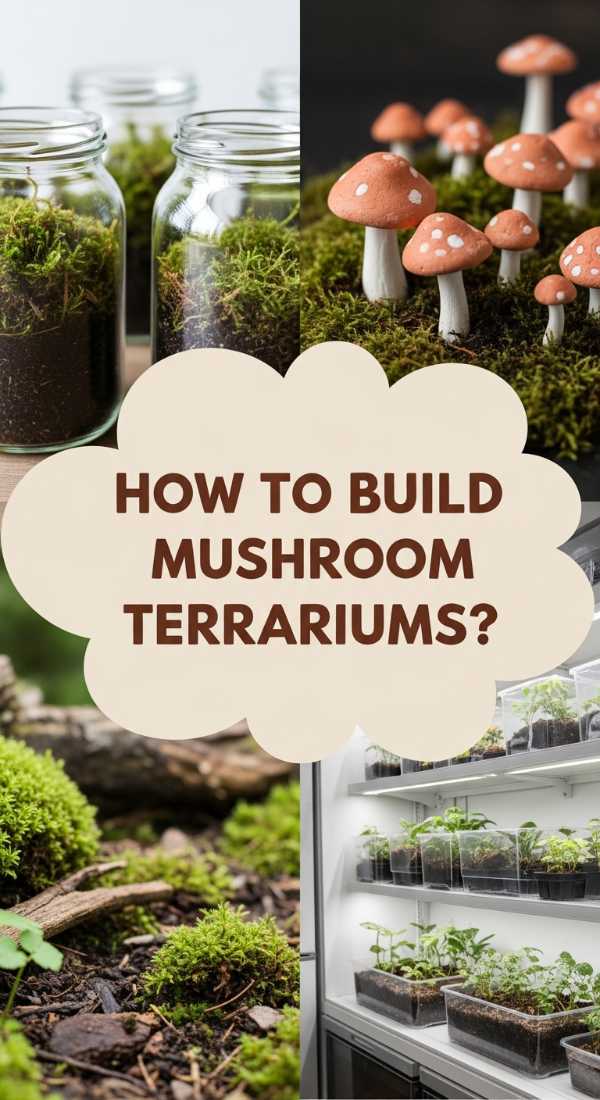 How To Build Mushroom Terrariums For Indoor Nature Beauty 69ecb081203f6