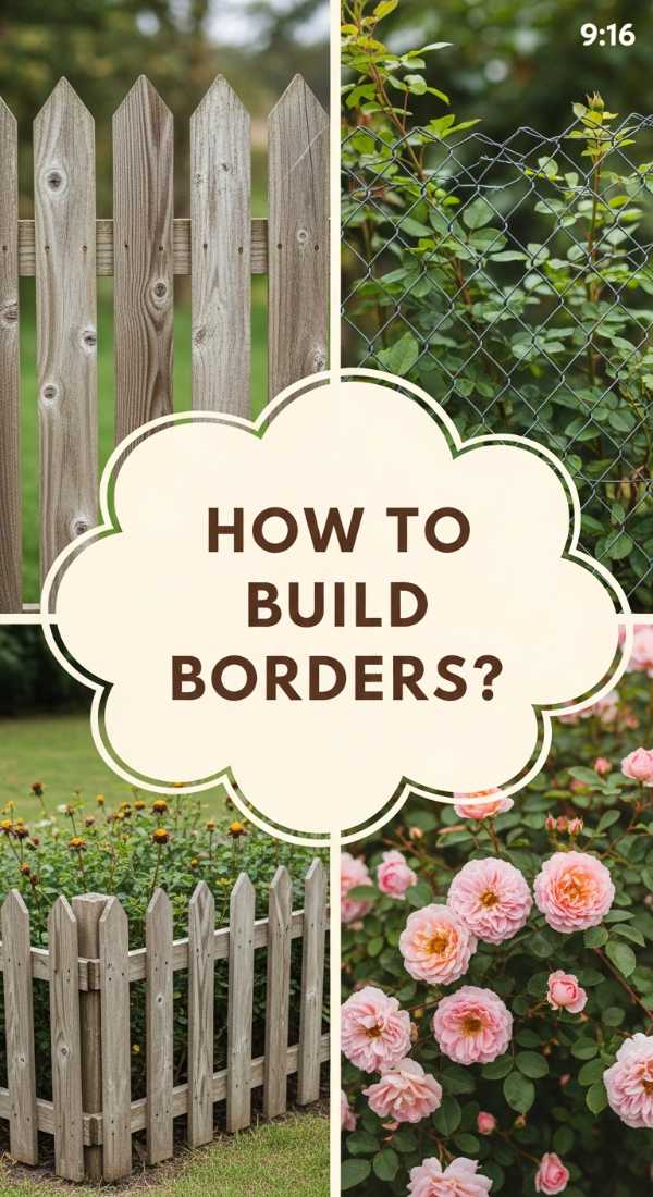 How To Build Rustic Borders For Saving Money 69df1b5fa4c8a