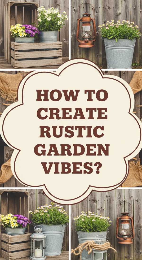 How To Build Rustic Garden Decor For A Cozy Farmhouse Aesthetic 69df1e7fb127f