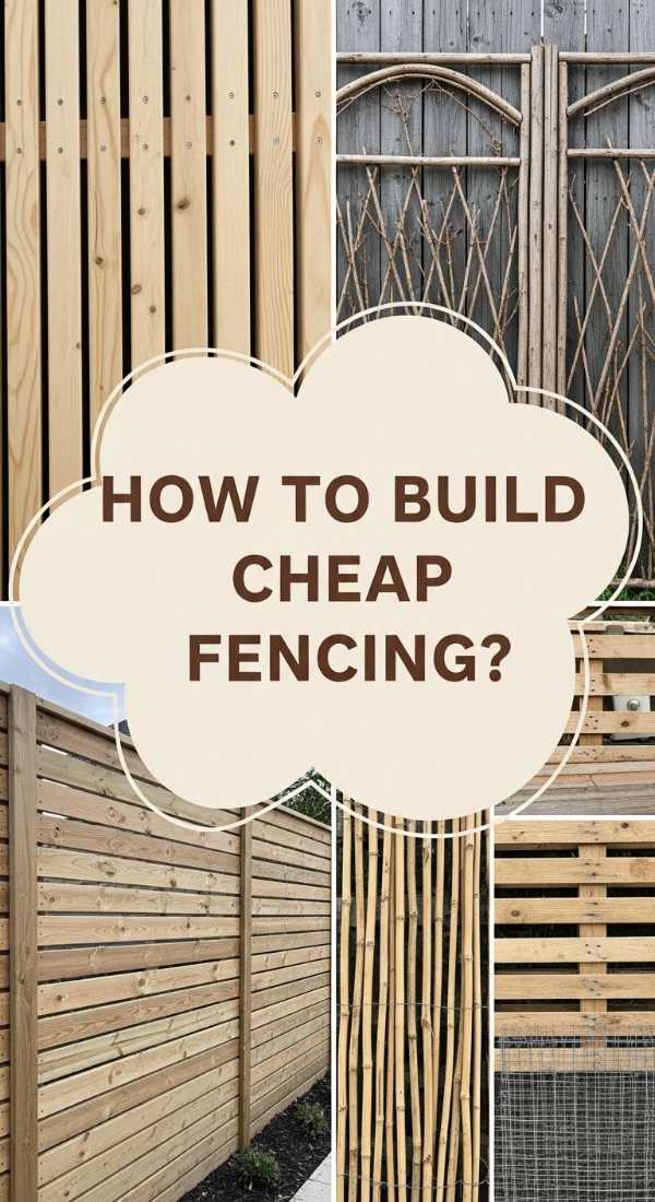 How to Build Stylish Fencing on a Budget for Instant Curb Appeal