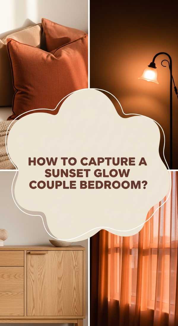 How To Capture A Sunset Glow Couple Bedroom For Peaceful Mornings 69edf95e24774