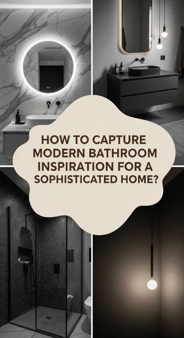 How To Capture Modern Bathroom Inspiration For A Sophisticated Home 69e32582265c8