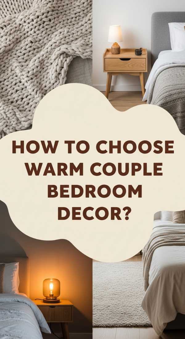 How To Choose Bedroom Decor For Couples For A Warm Shared Haven 69edf964b2c7c