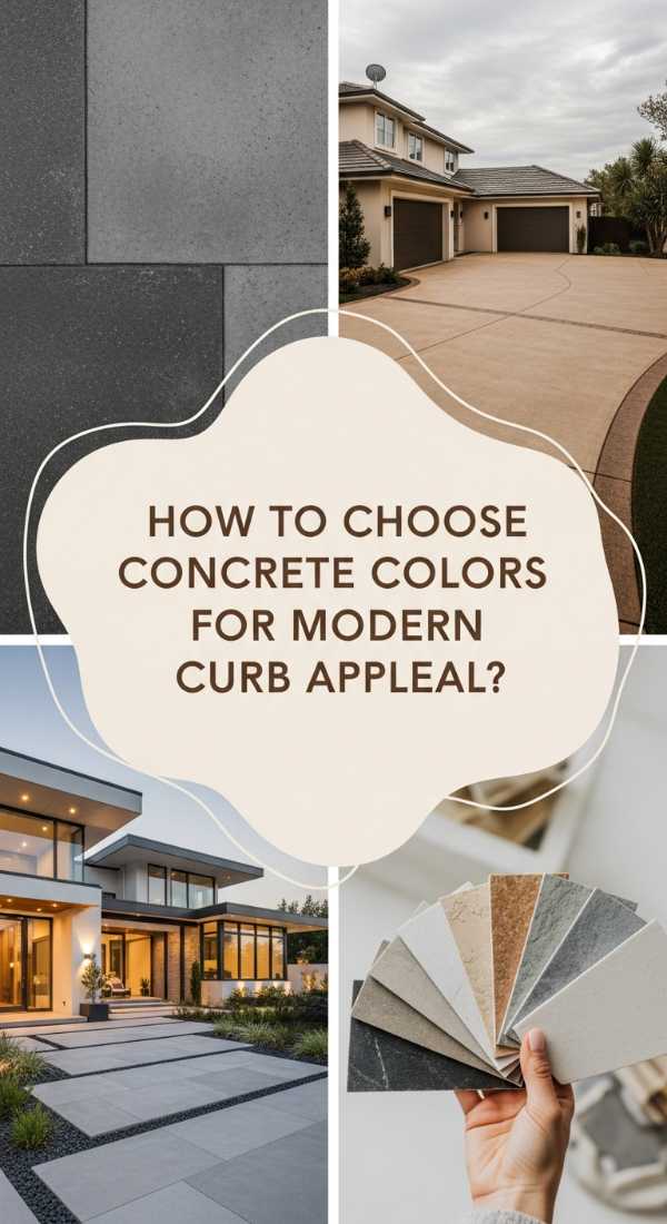 How To Choose Concrete Colors For Modern Curb Appeal 69edfdc0c52ee