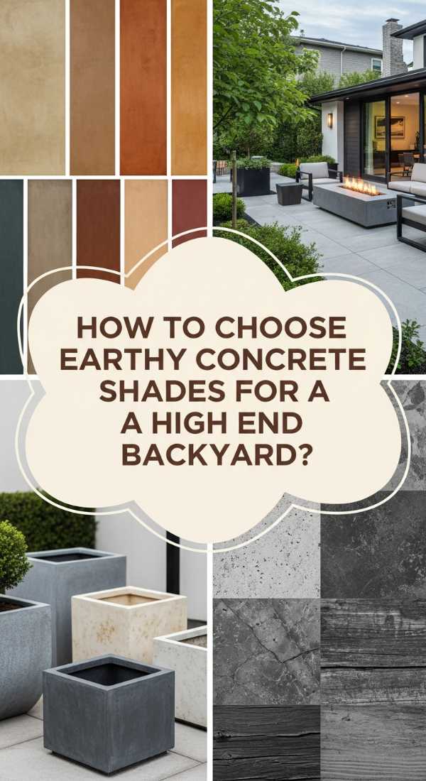 How To Choose Earthy Concrete Shades For A High End Backyard 69edfbf51cb38