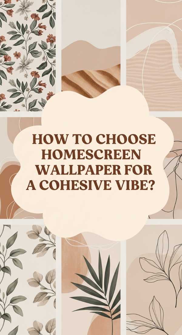How To Choose Homescreen Wallpaper For A Cohesive Aesthetic Vibe 69f08218484b8