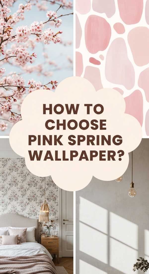 How To Choose Pink Spring Wallpaper For A Refreshing Room Makeover 69df1db3e1aab
