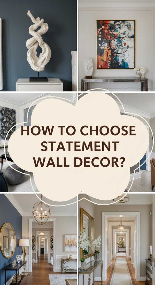 How To Choose Statement Wall Decor For A Striking Entrance 69eb410c2995a