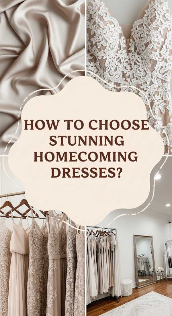 How To Choose Stunning Homecoming Dresses For An Unforgettable Night 69f0822b2965b